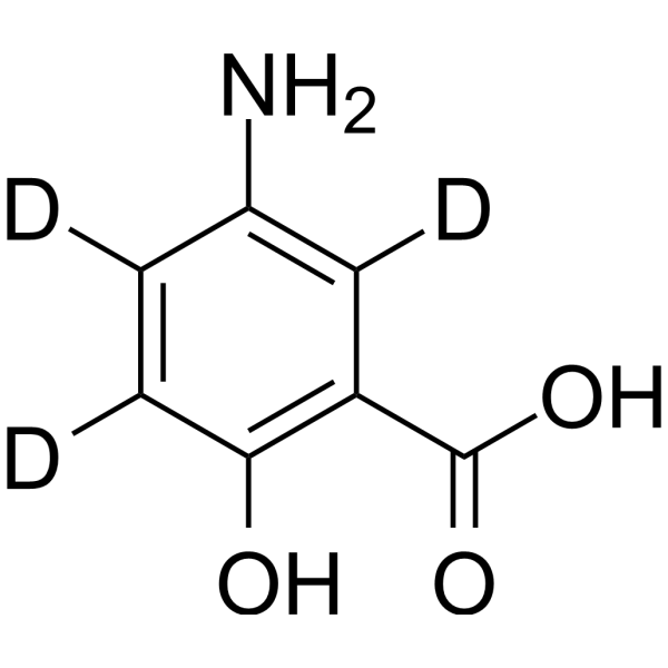 5-Aminosalicylic acid-d3 1309283-32-6